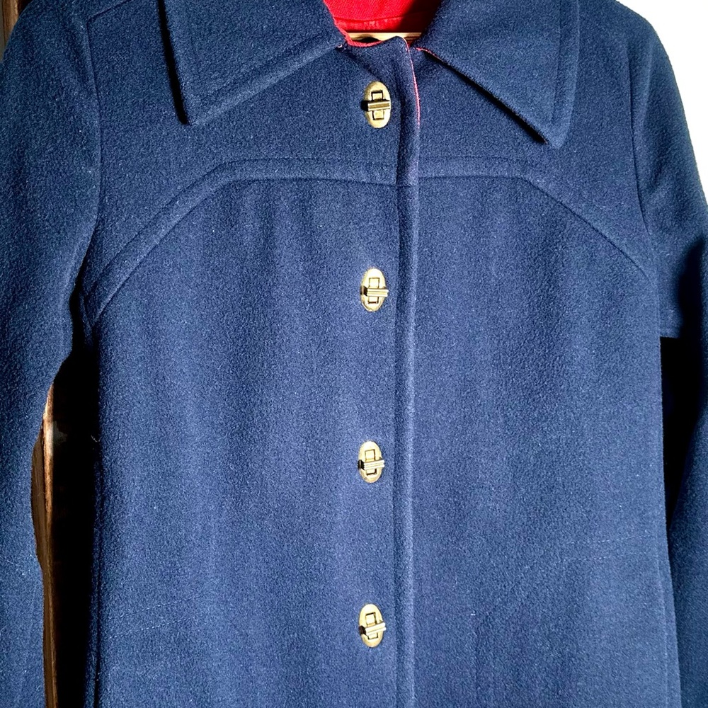 Vintage Wool Toggle Coat - Picture 11 of 13
